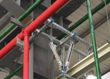 汾阳该抗震支架的整体式支吊架结构协调性好